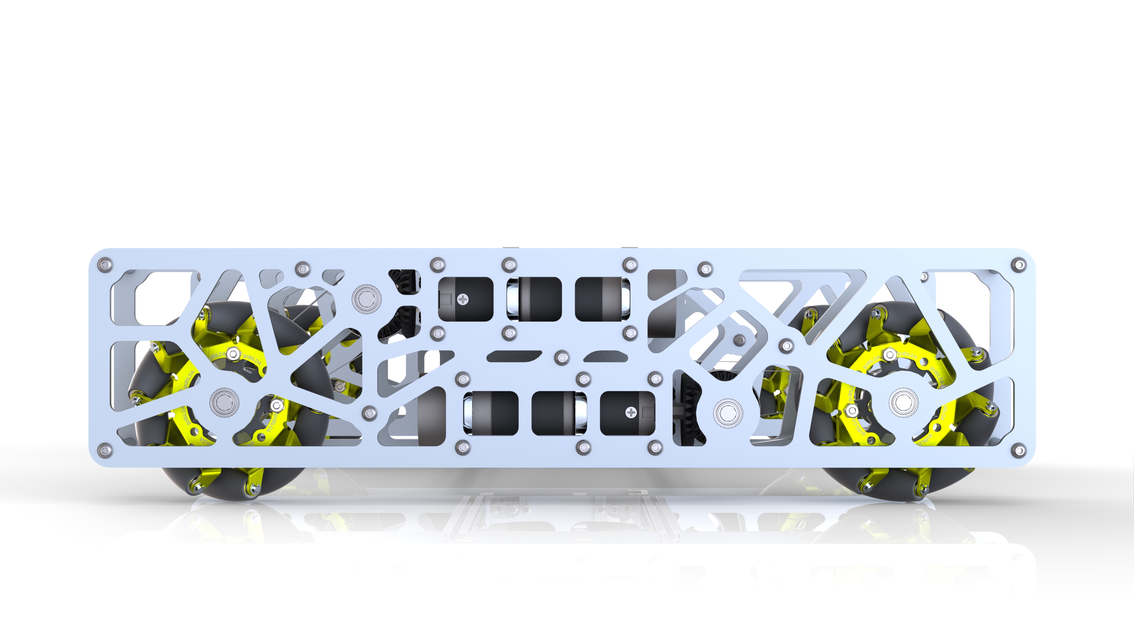 紧凑型麦克纳姆驱动底座